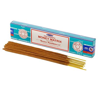 Money Matrix Satya Incense Sticks 15g Box